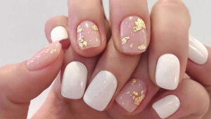 مقالات 6 طرح ناخن سفید - الماس زیبایی