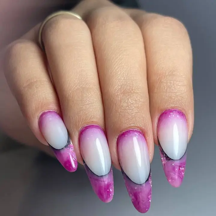 نمونه کاشت ناخن در اصفهان